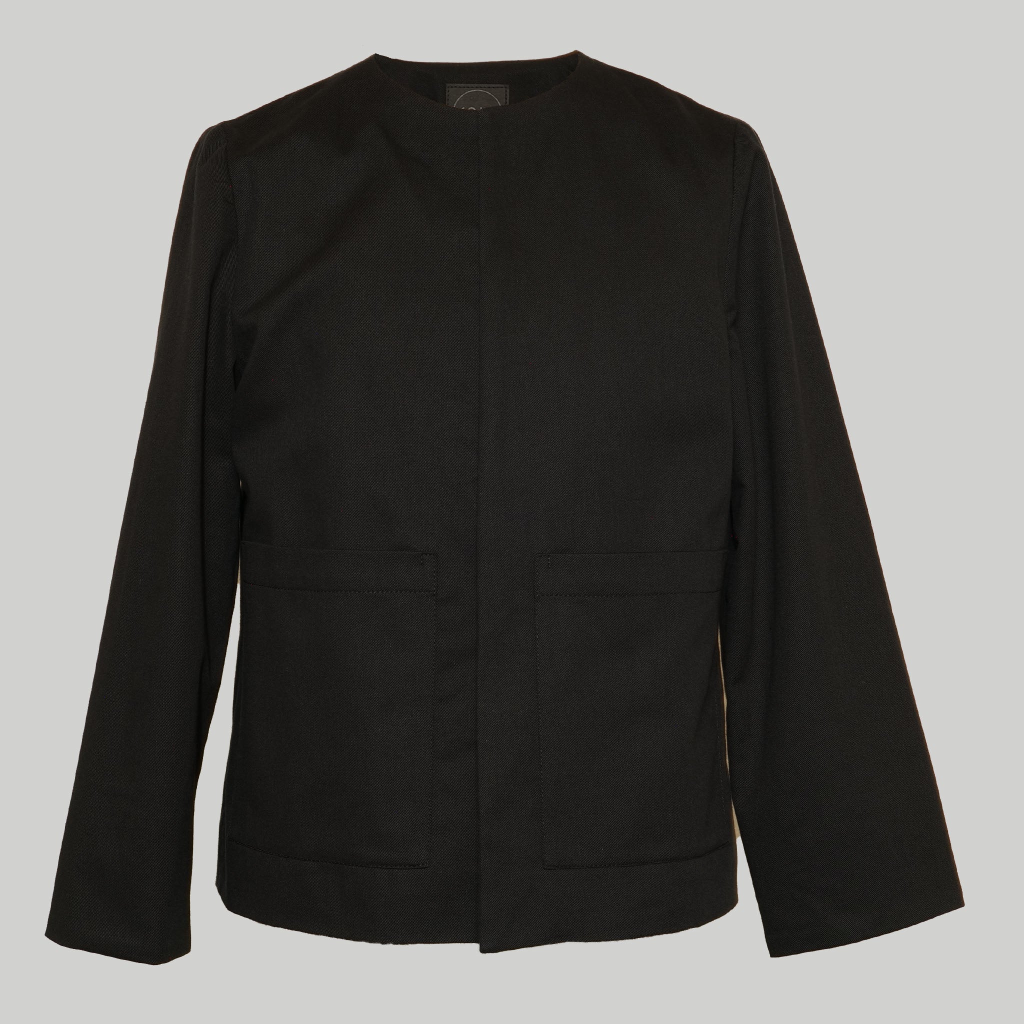 Blazer Din aus Bio-Baumwolle & Tencel™ - schwarz