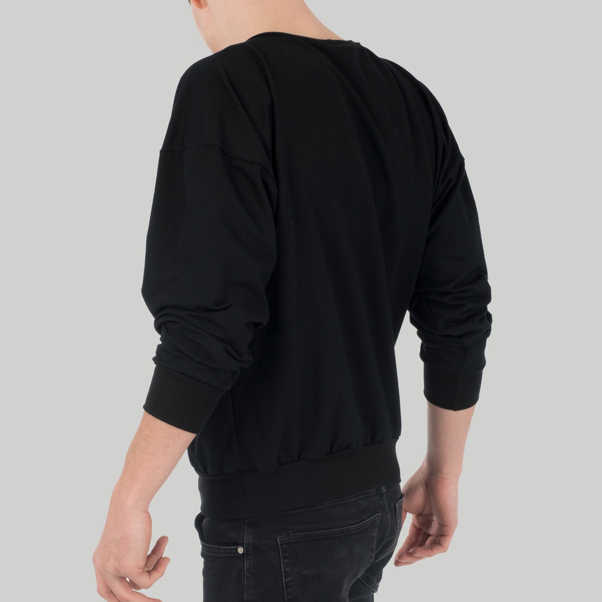 Sweater Lin aus Bio-Baumwolle - schwarz