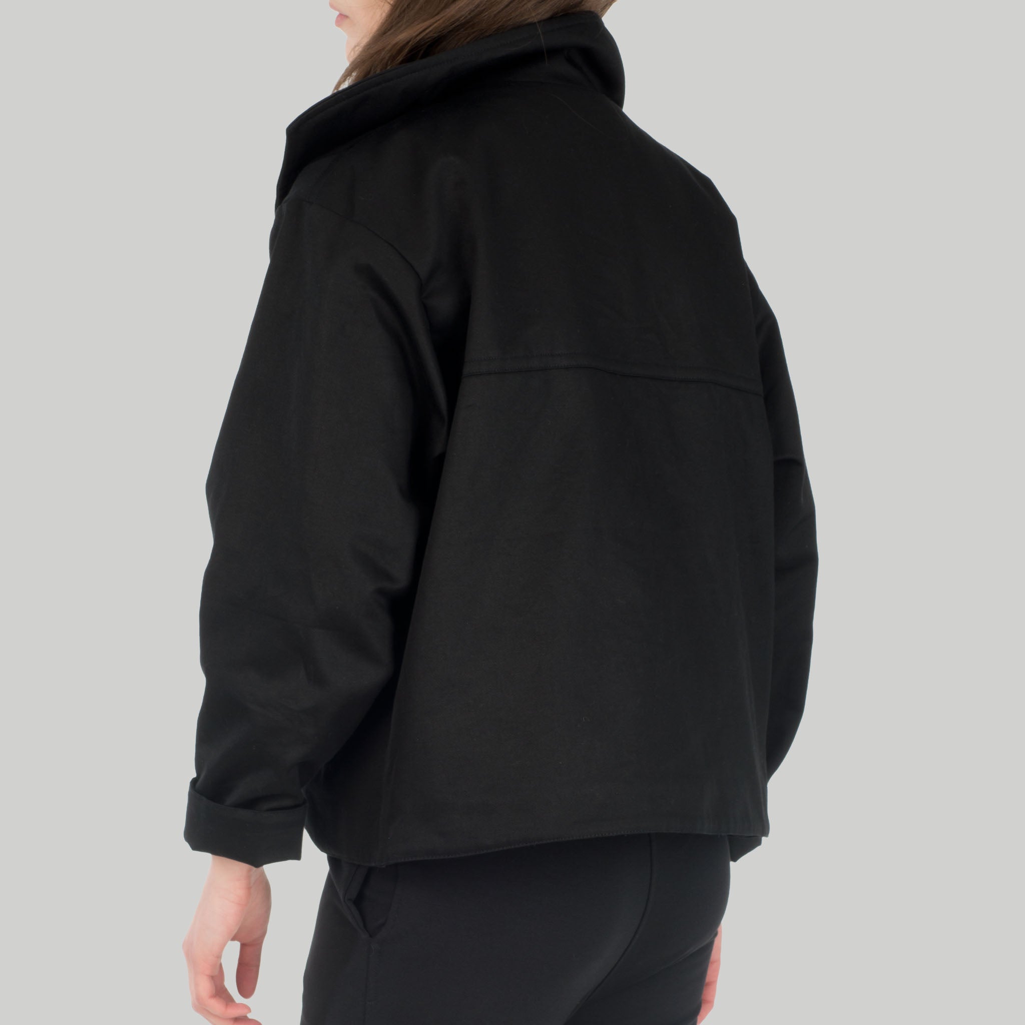 Blouson Del aus Bio-Baumwolle & Tencel™ - schwarz