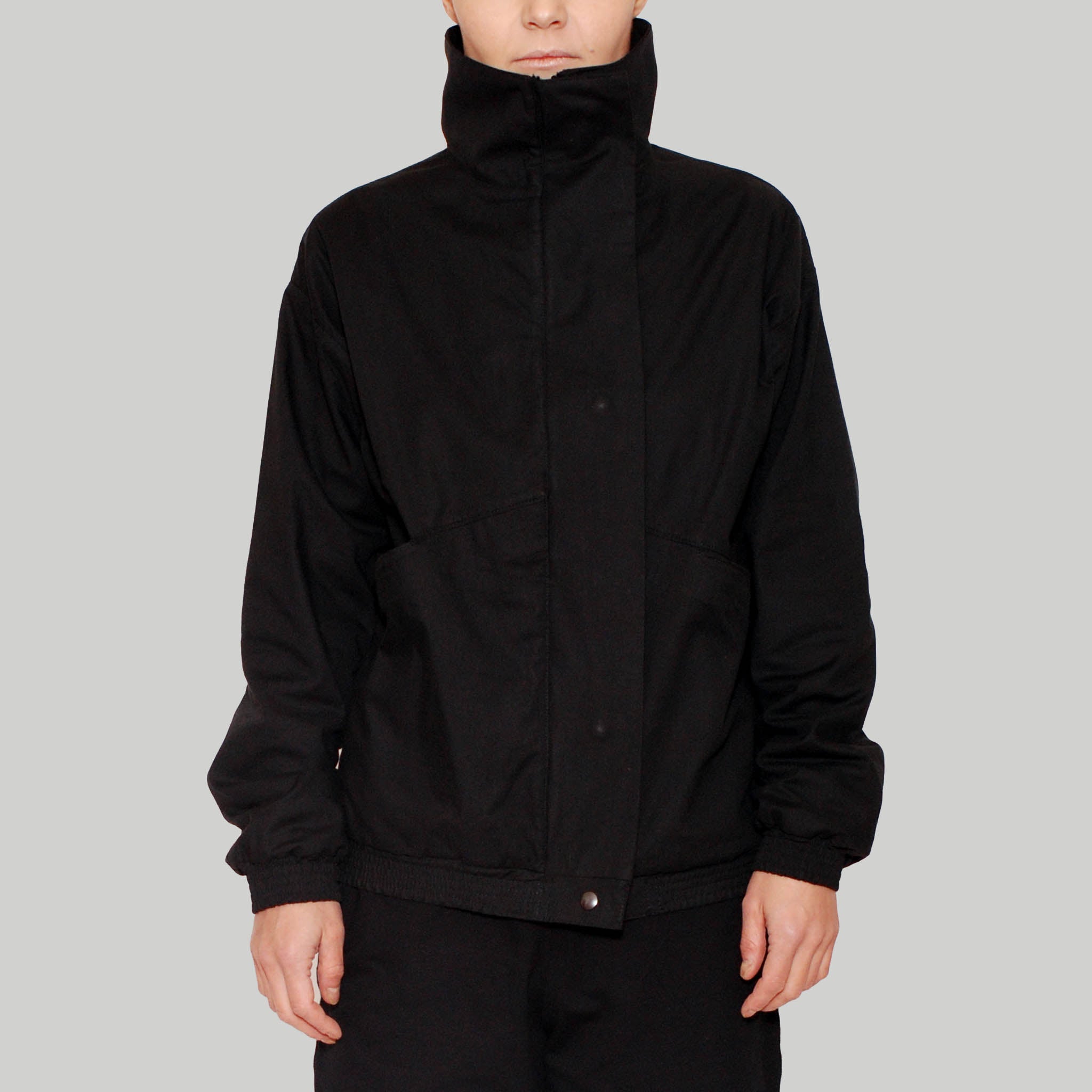 Jacke Fly aus Bio-Baumwolle & Tencel™ - schwarz