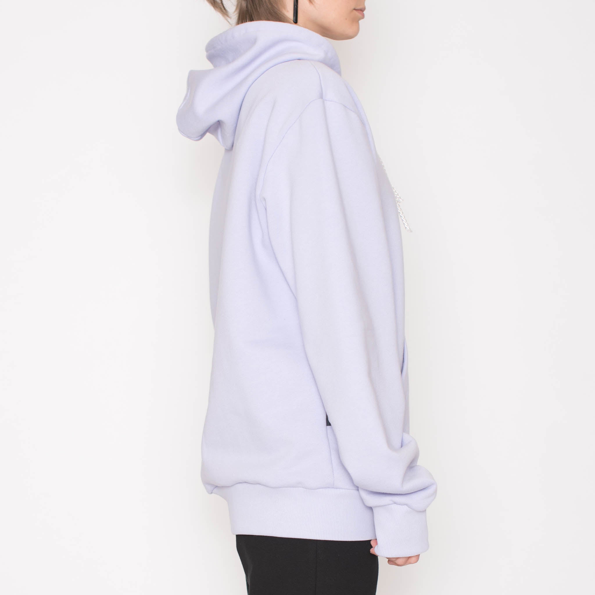 Hoodie Kolorise lilac aus Bio-Baumwolle - lila