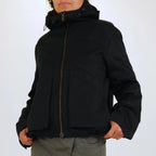Jacke TROY aus Baumwolle (Bio) schwarz - KOLO Berlin