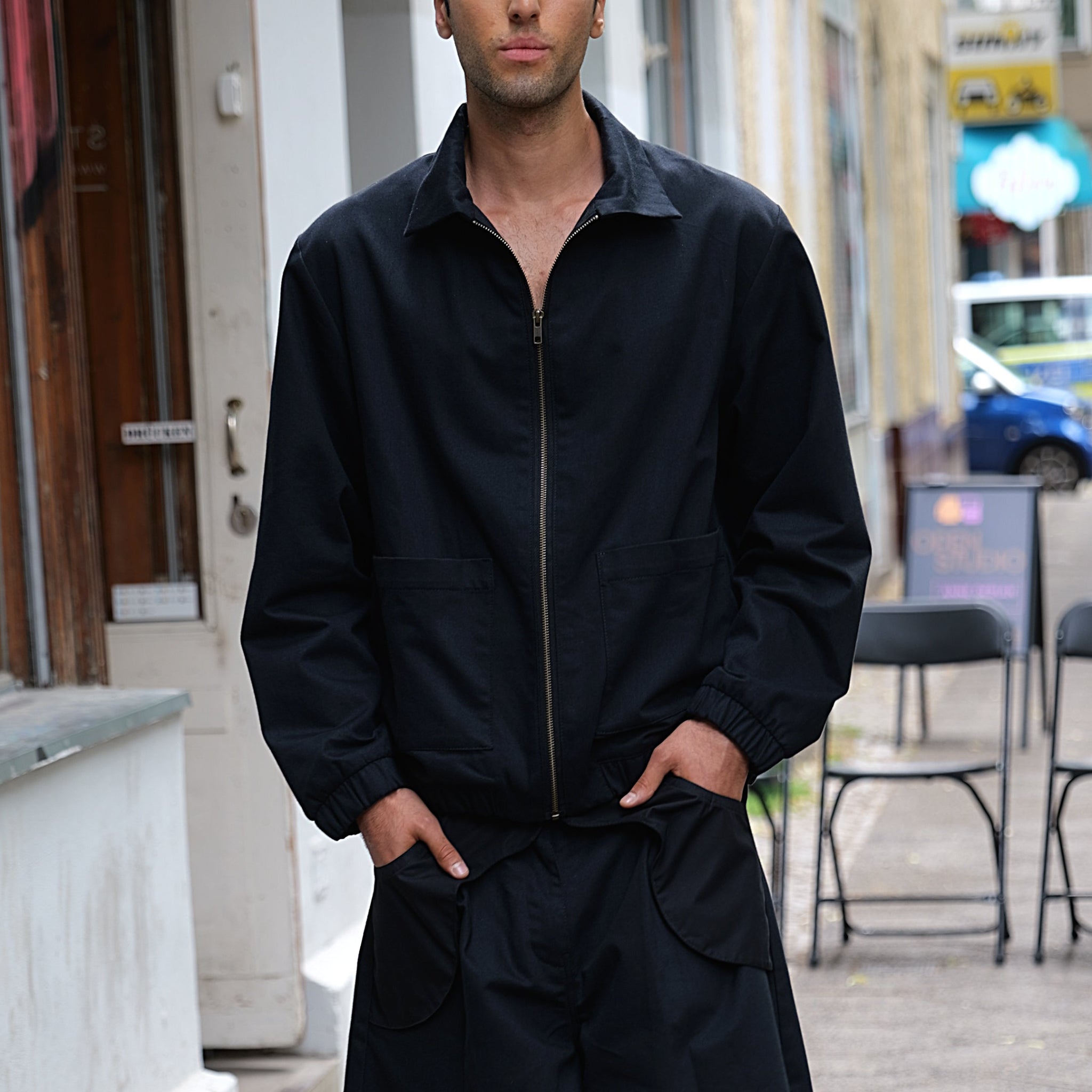 Jacke Las KOLO Berlin aus Bio Baumwolle