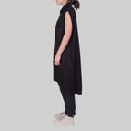 Hemdkleid Grit aus Tencel™ - schwarz - KOLO Berlin