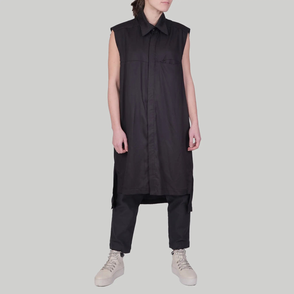 Hemdkleid Grit aus Tencel™ - schwarz - KOLO Berlin