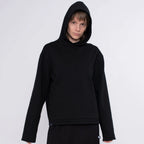 Hoodie Bun aus Baumwolle (Bio) - schwarz - KOLO Berlin