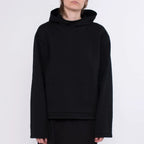 Hoodie Bun aus Baumwolle (Bio) - schwarz - KOLO Berlin