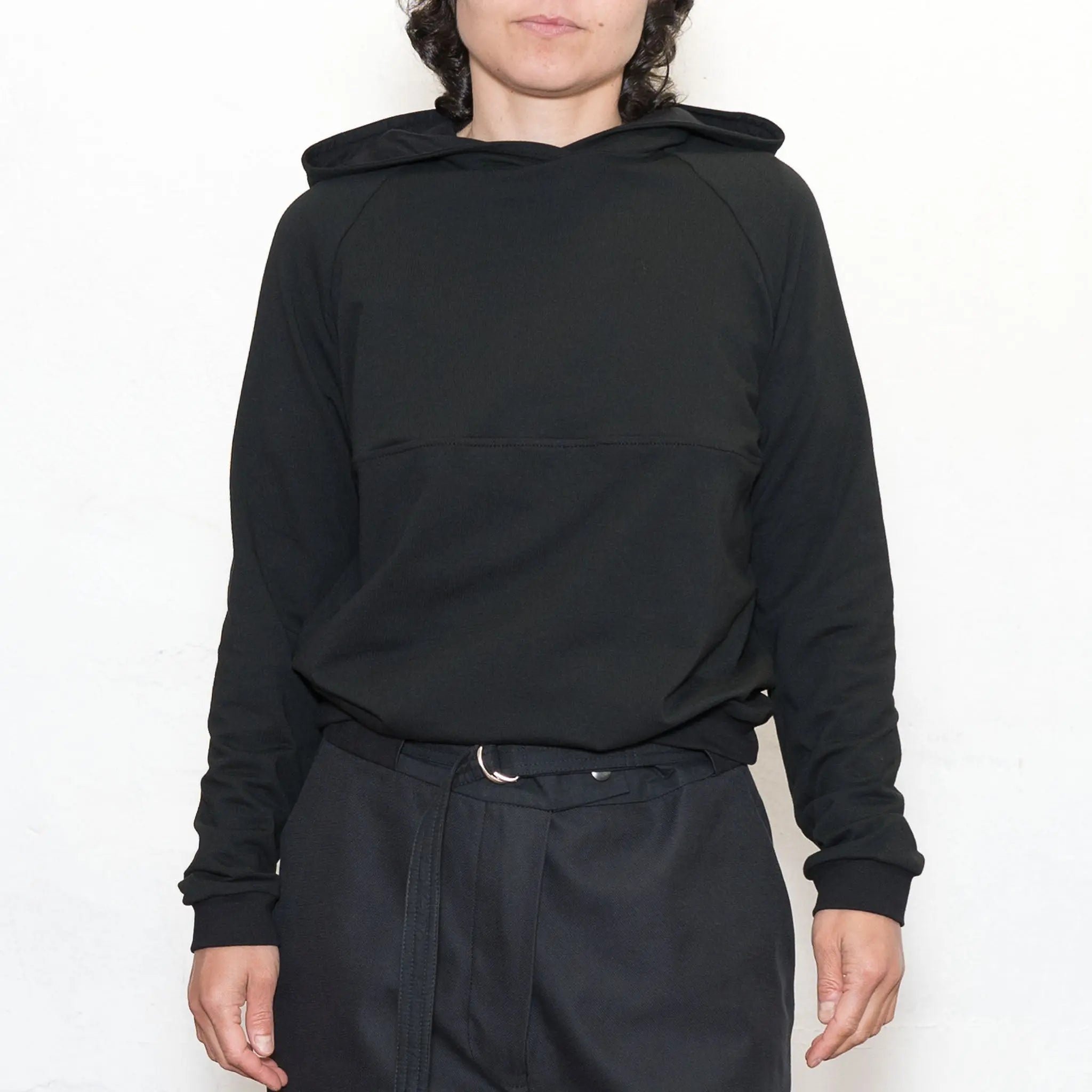 Hoodie Jas aus Baumwolle (Bio) - schwarz - KOLO Berlin