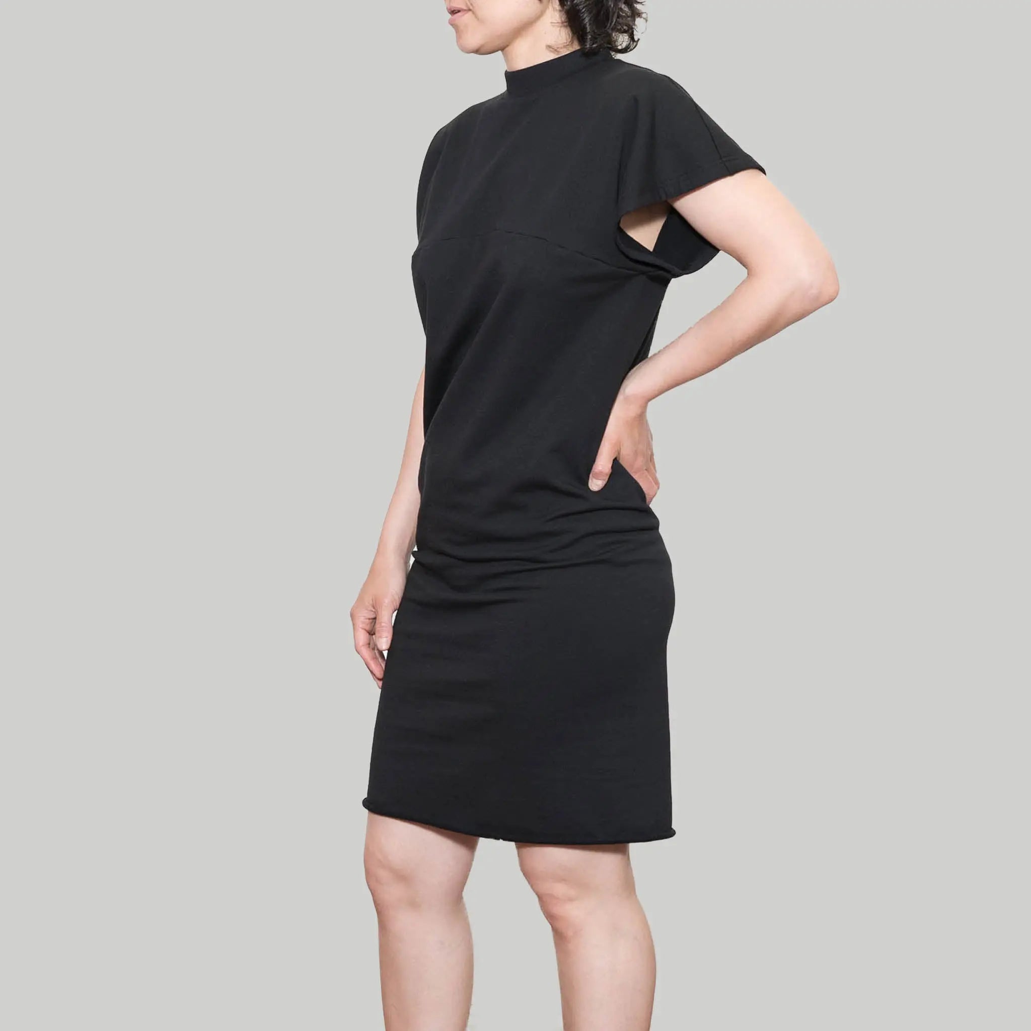Kleid Papill MIDI aus Baumwolle (Bio) - schwarz - KOLO Berlin