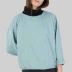 Kragenpullover Lil aus Baumwolle (Bio) - frost - KOLO Berlin