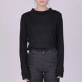 Longsleeve Base II aus Tencel™ Lyocell - schwarz - KOLO Berlin