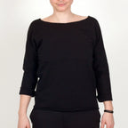 Longsleeve Run aus Baumwolle (Bio) - schwarz - KOLO Berlin