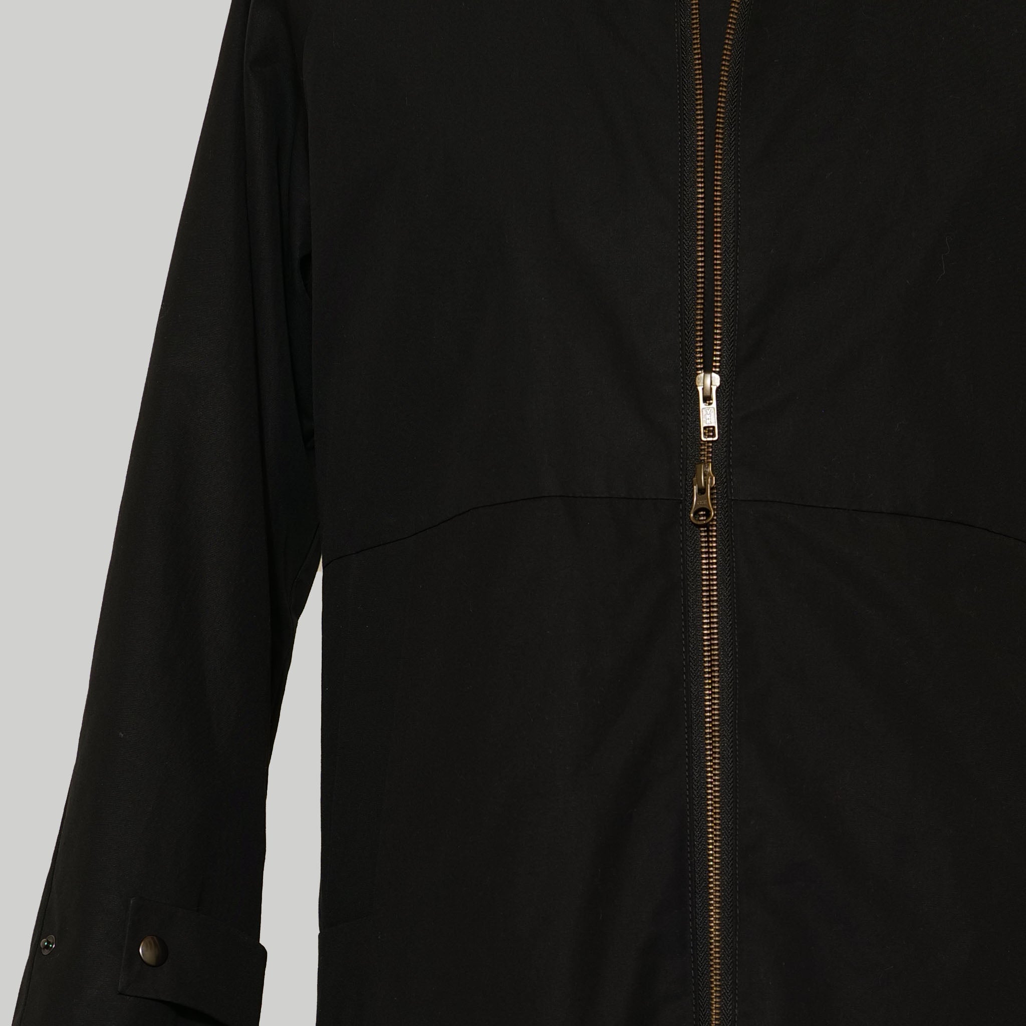 Mantel EOS wasserabweisend EtaProof Ventile® aus Baumwolle (Bio) schwarz – Winterfutter Polarfleece