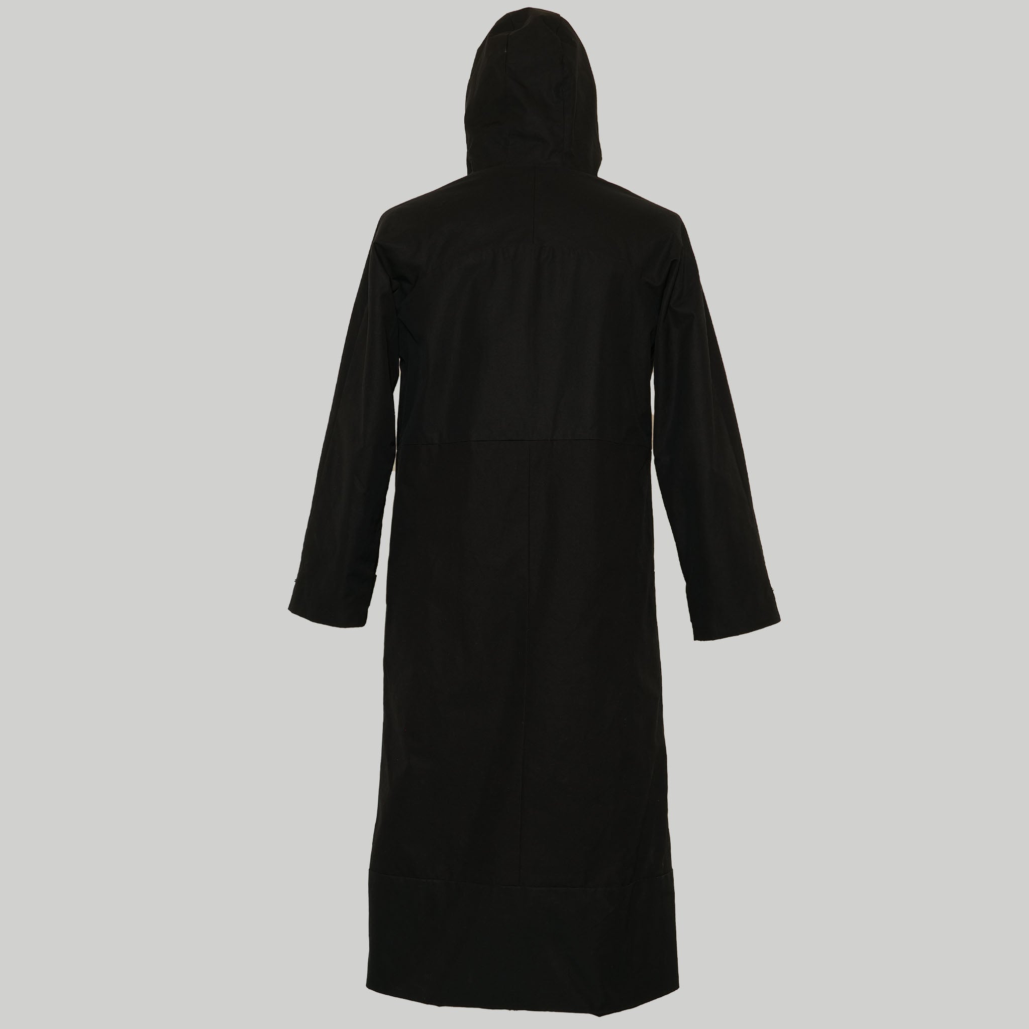 Mantel EOS wasserabweisend EtaProof Ventile® aus Baumwolle (Bio) schwarz – Winterfutter Polarfleece