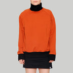 Rollkragensweater TRY aus Baumwolle (Bio) - orange - KOLO Berlin