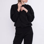 Sweater Lin aus Baumwolle (Bio) - schwarz - KOLO Berlin