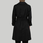Trenchcoat Fly aus Baumwolle (Bio) wasserabweisend EtaProof & Tencel™ - schwarz - KOLO Berlin