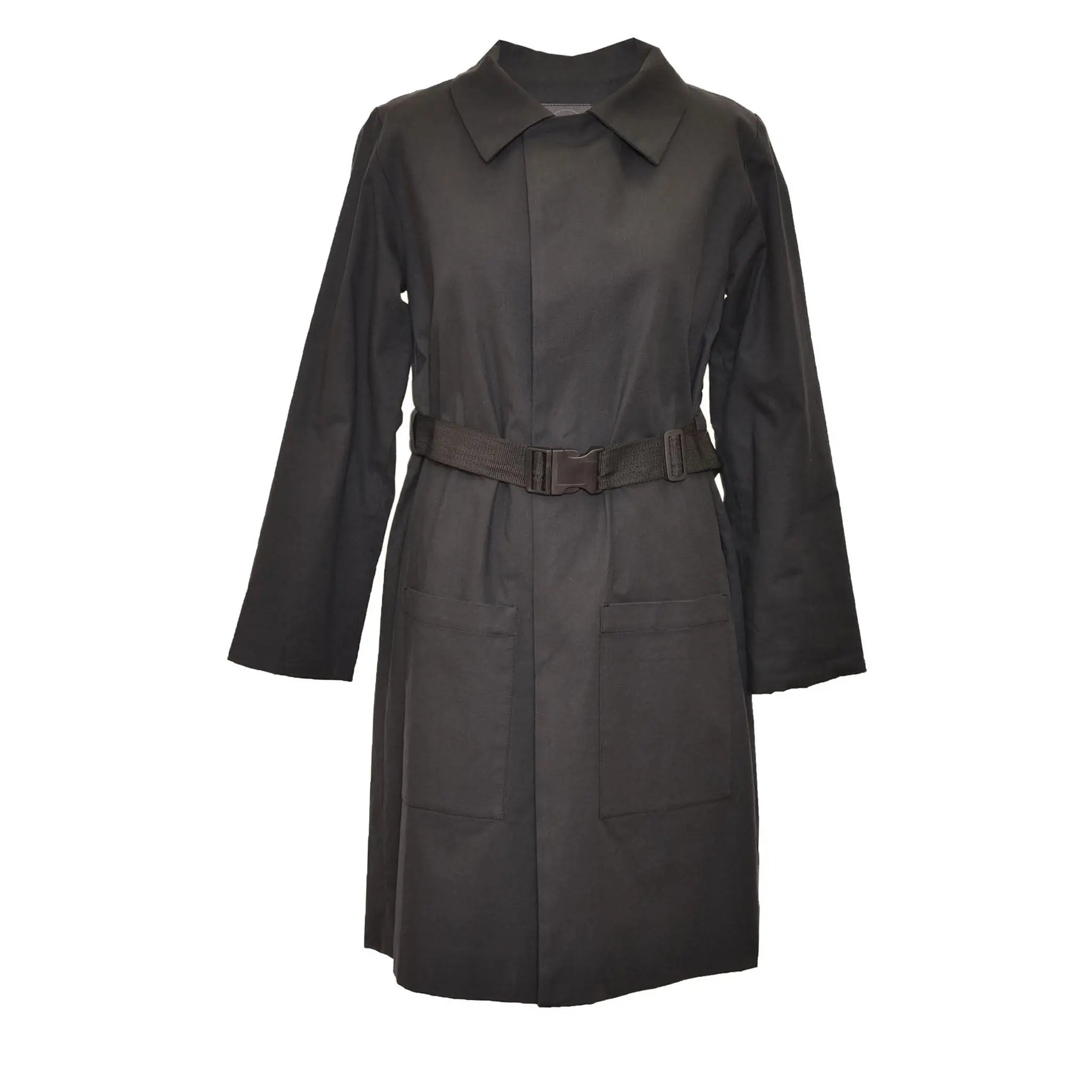 Trenchcoat Fly aus Baumwolle (Bio) wasserabweisend EtaProof & Tencel™ - schwarz - KOLO Berlin