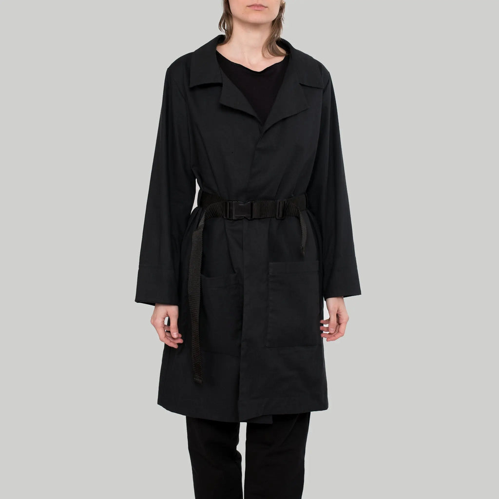 Trenchcoat Fly aus Baumwolle (Bio) wasserabweisend EtaProof & Tencel™ - schwarz - KOLO Berlin